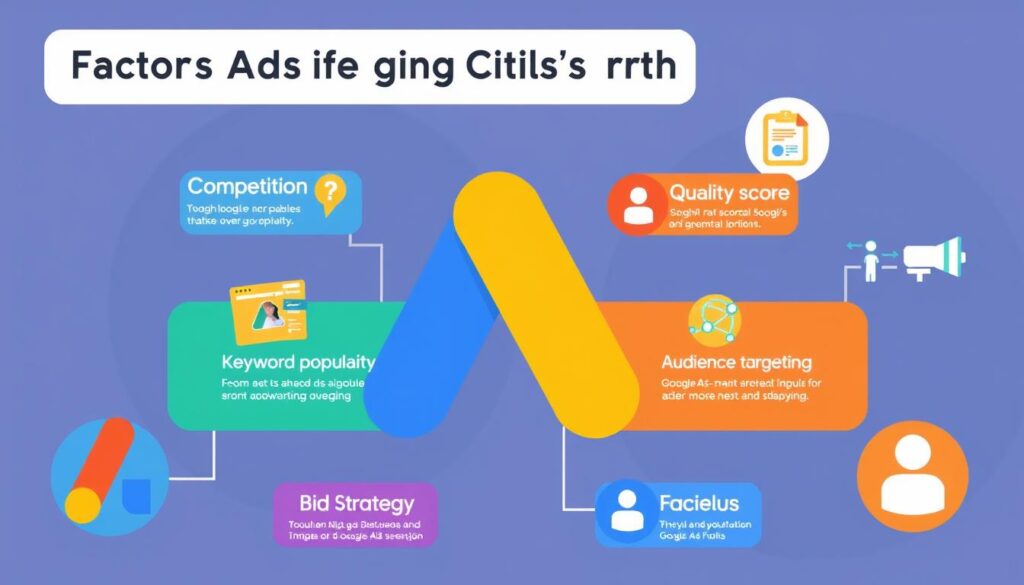 Google Ads pricing factors